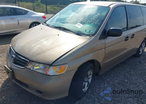 2003 Honda Odyssey Lx из США, поврежденный, VIN 5FNRL18563B088711